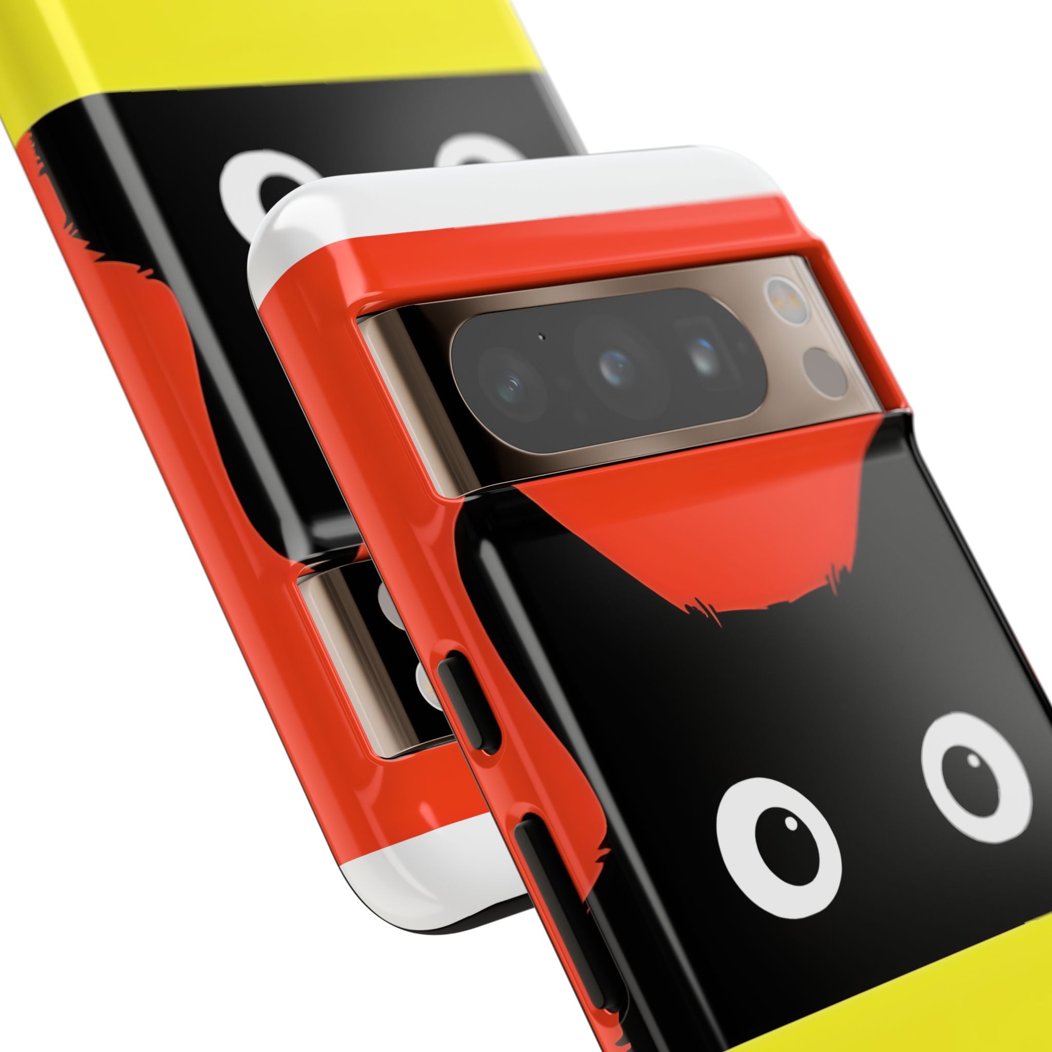 Peekaboo Cat Crimson Google Pixel 8 Pro Case - Tough