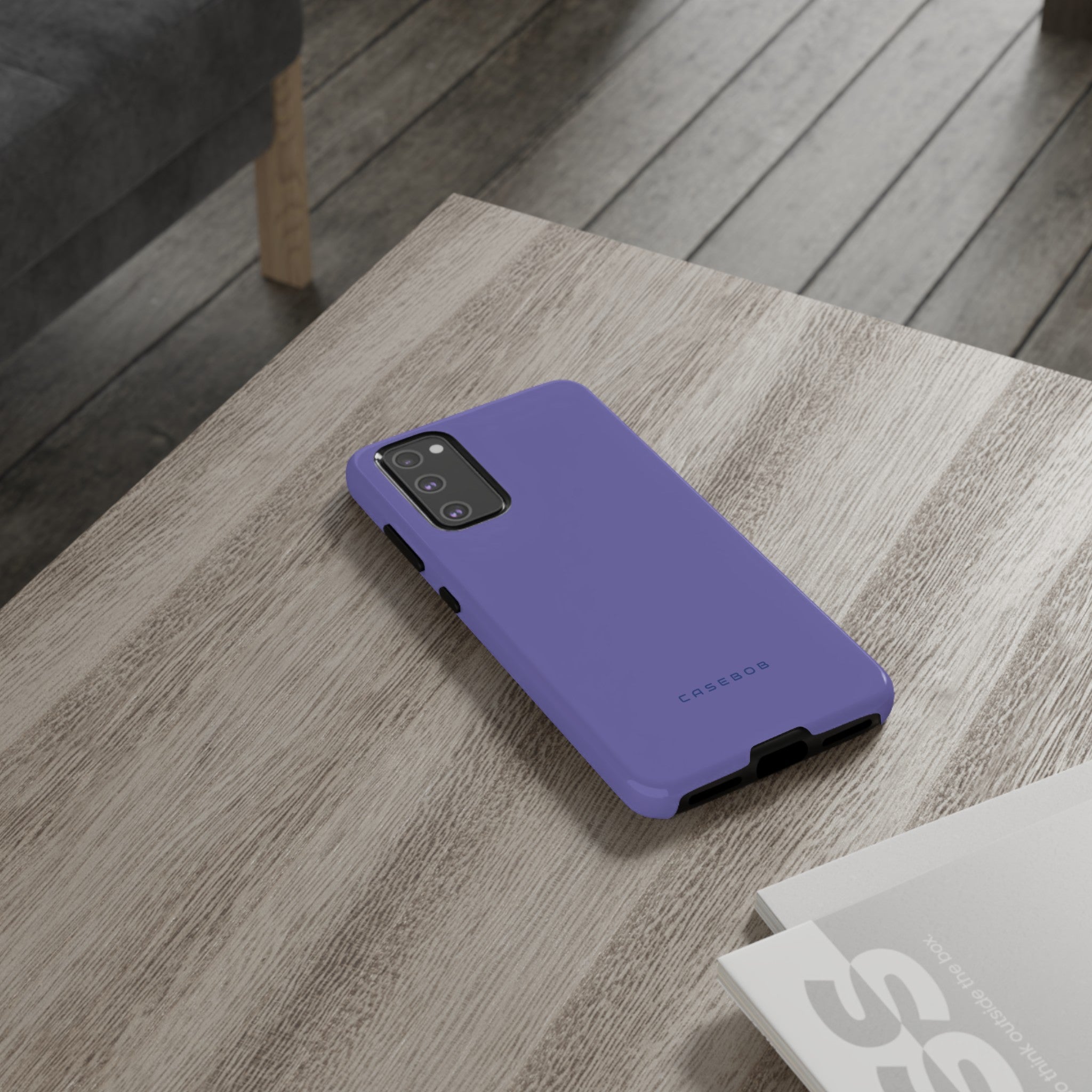 Light Slate Blue - Protective Phone Case