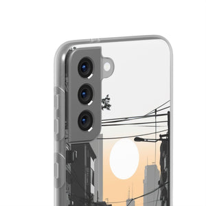 Urban Serenity Glow | Flexible Phone Case for Samsung Galaxy