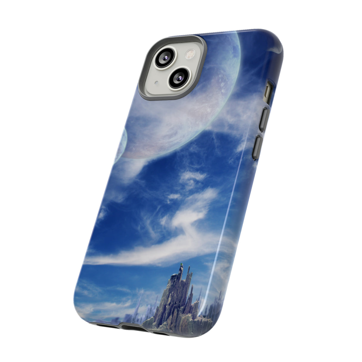 Landscape in fantasy planet 89 - Protective Phone Case