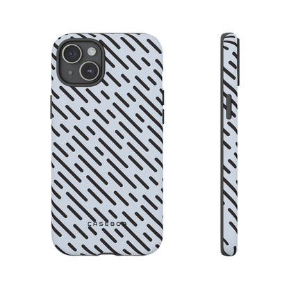 Monochrome Dash - Protective Phone Case