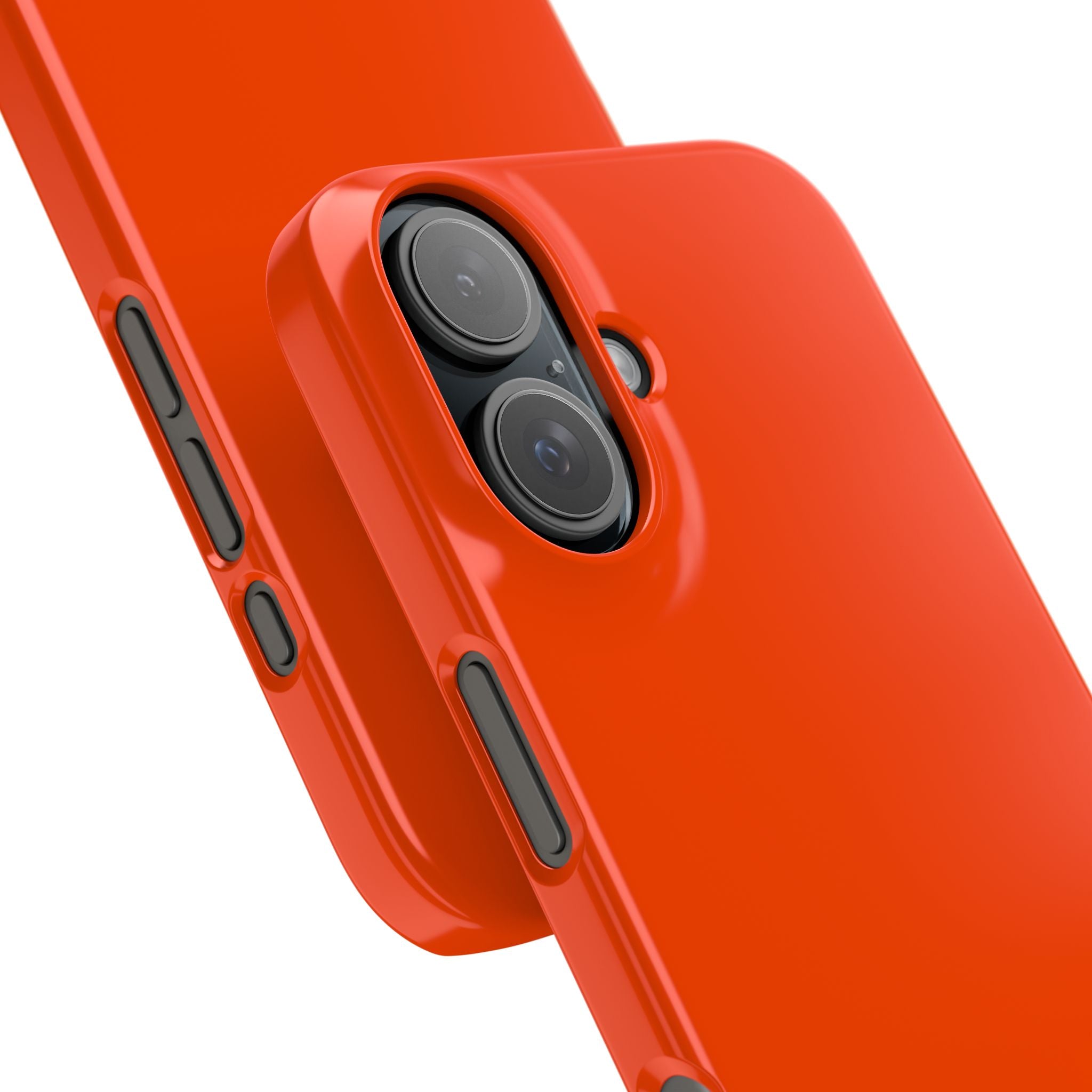 Orange Red iPhone 16 - Slim Phone Case