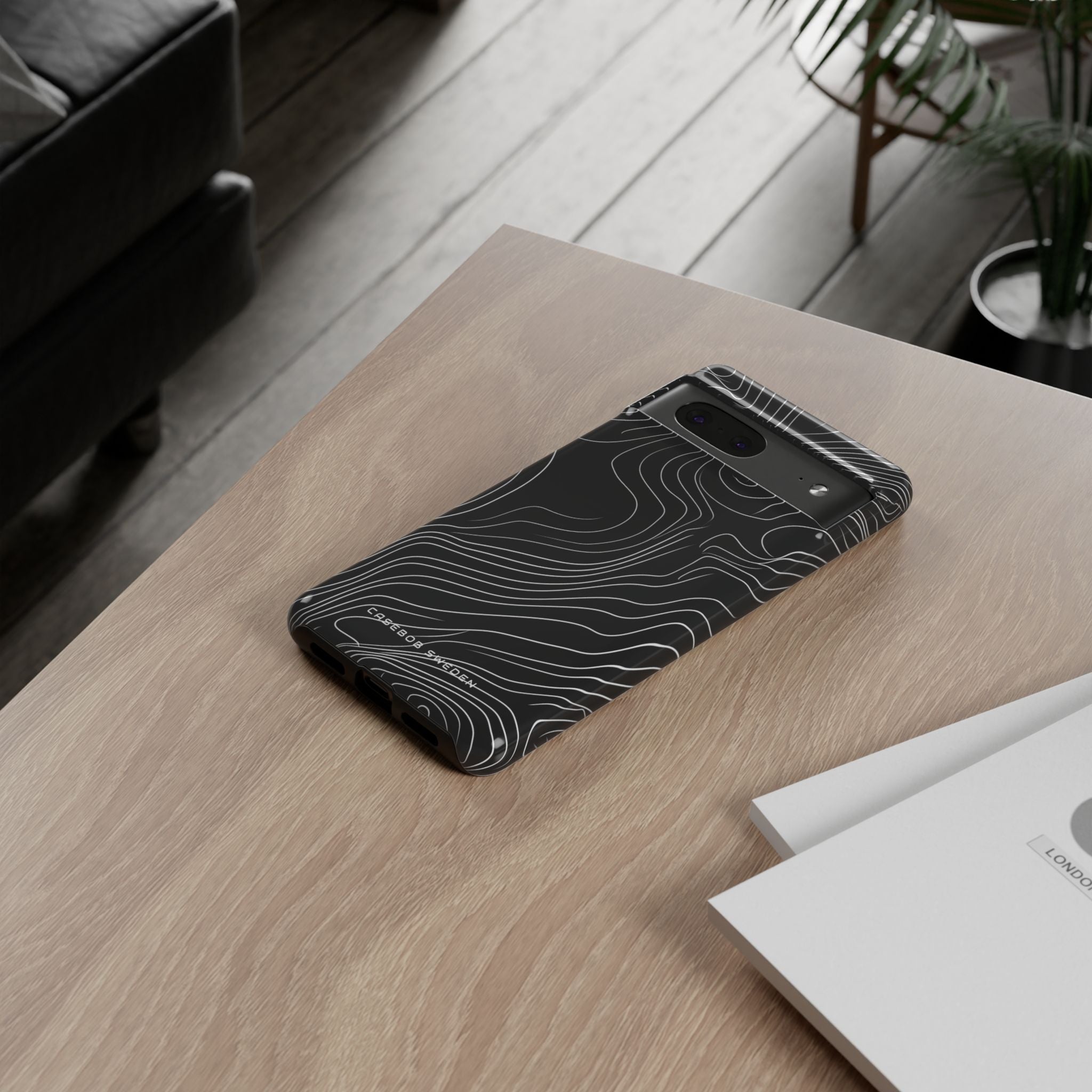 Contour Waveform Flow Google Pixel 7 - Tough Phone Case