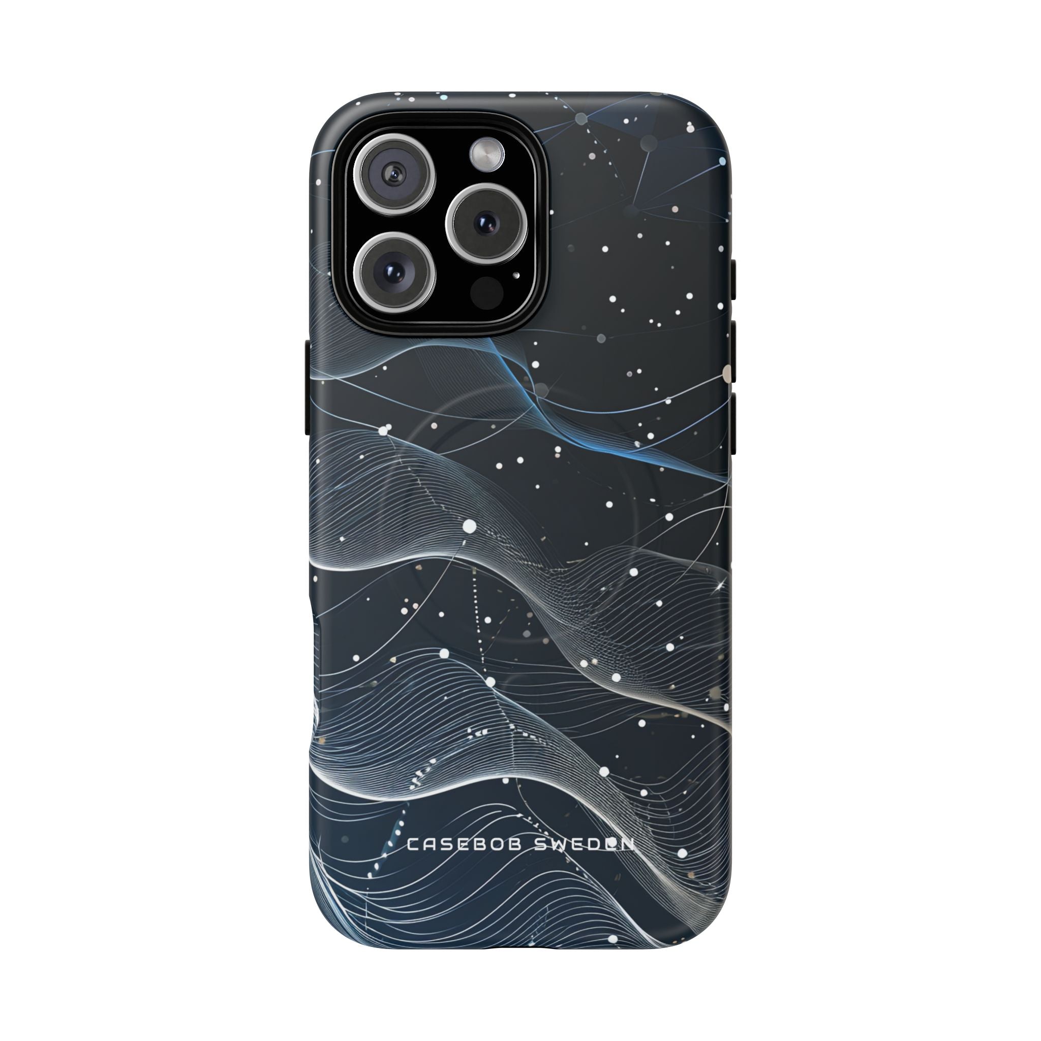 Gradient Neural Waves iPhone 16  Tough+ Phone Case