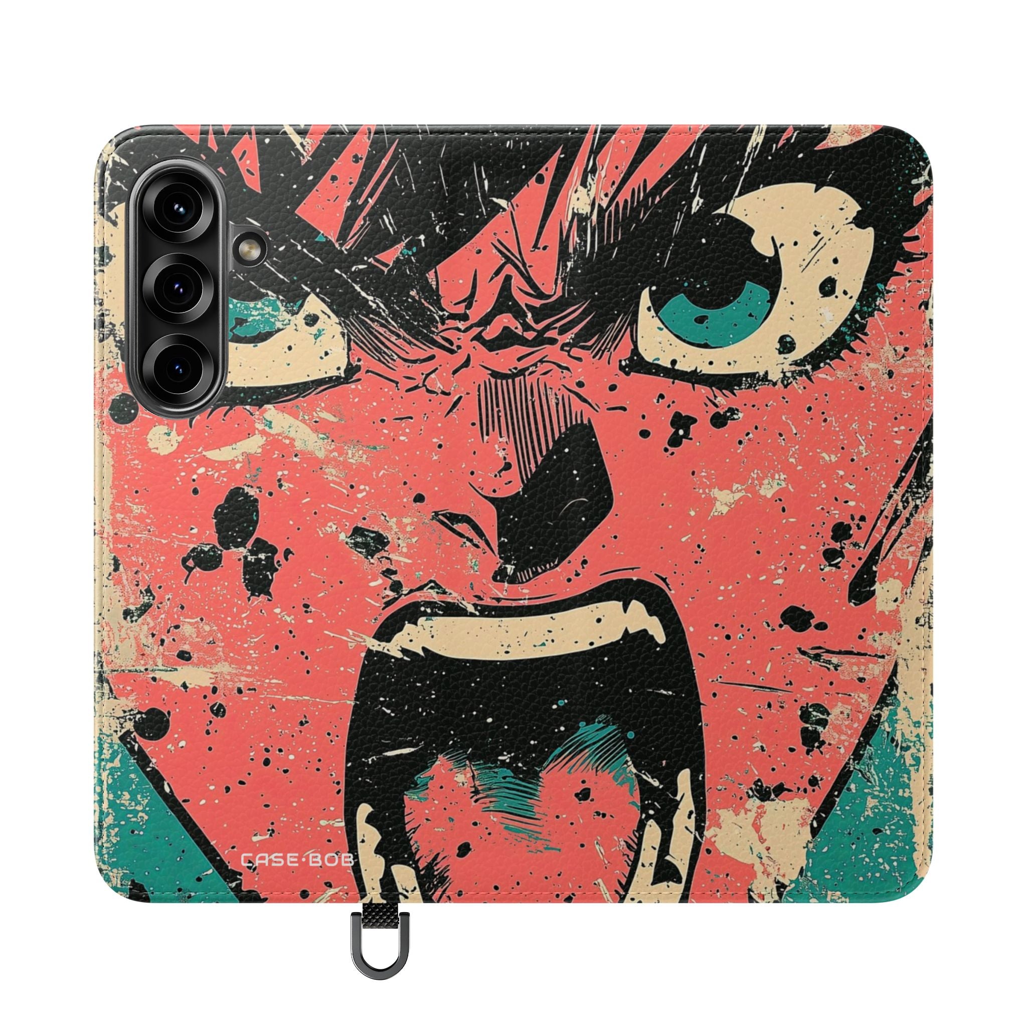 Shouting Face Burst - Samsung S25 Case - Wallet