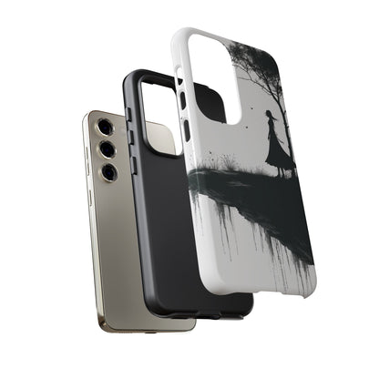 Cliffside Silhouette Samsung S23 Case - Tough