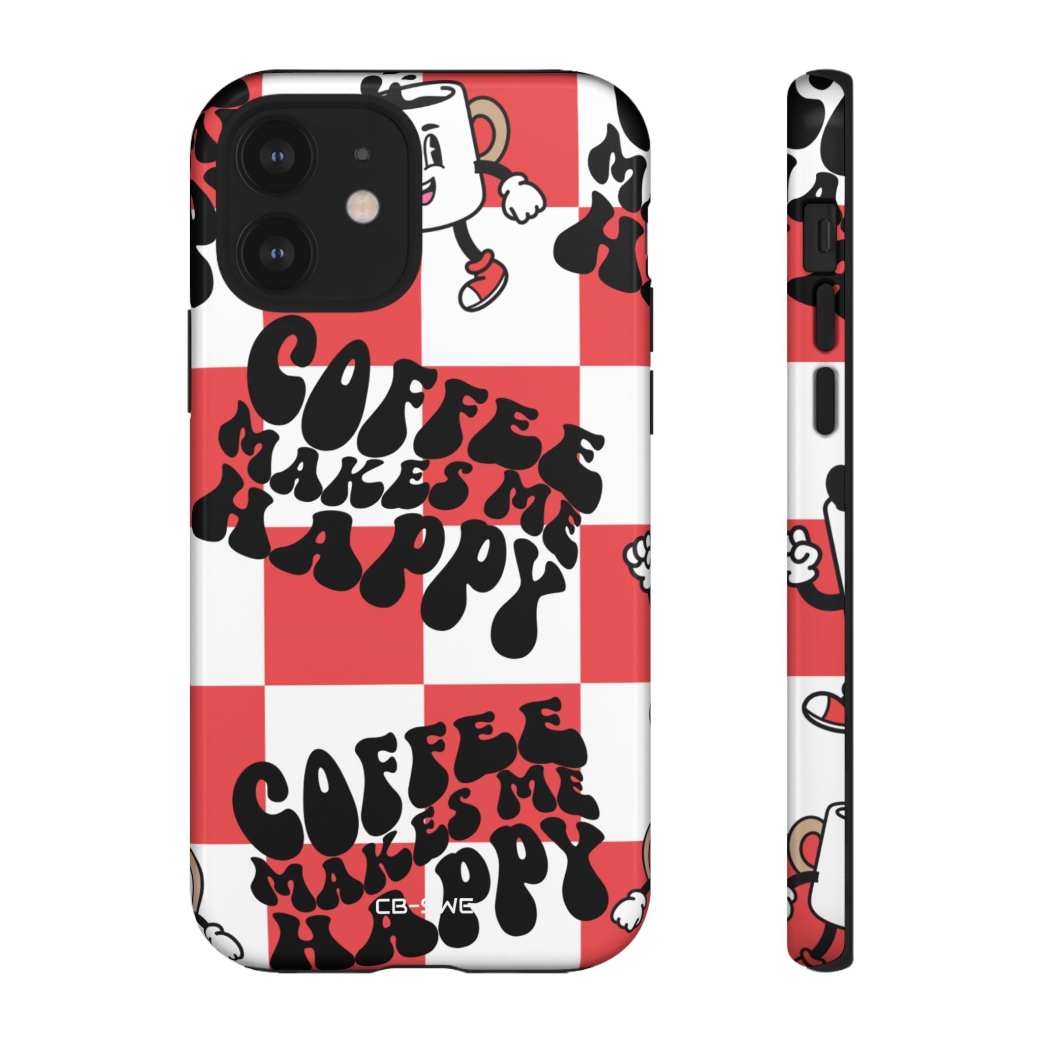 Joyful Coffee Celebration - iPhone Case