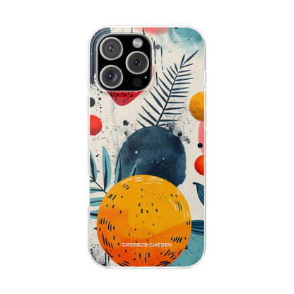 Vibrant Fruit Canvas - Flexi iPhone 16 Phone Case