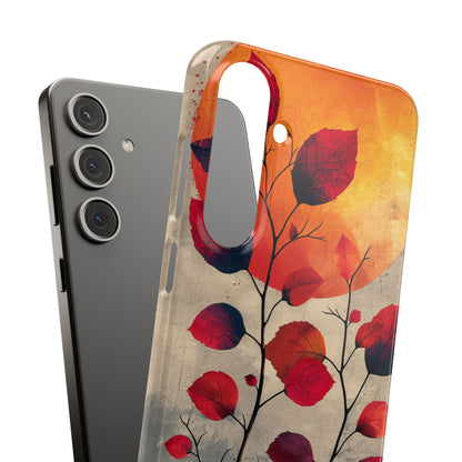 Sunlit Branch - Slim Samsung S24 Phone Case