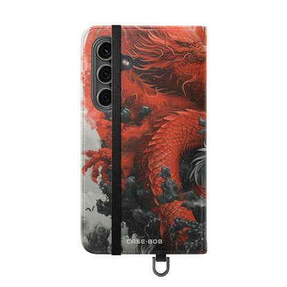 Twin Dragons Dance - Samsung S24 Case - Wallet