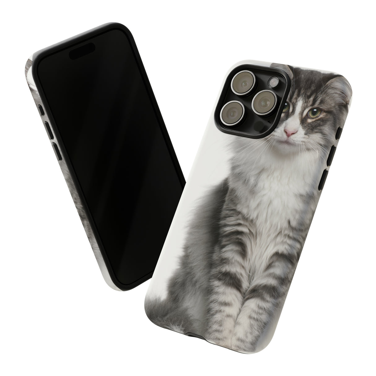 Forest Cat - Protective Phone Case