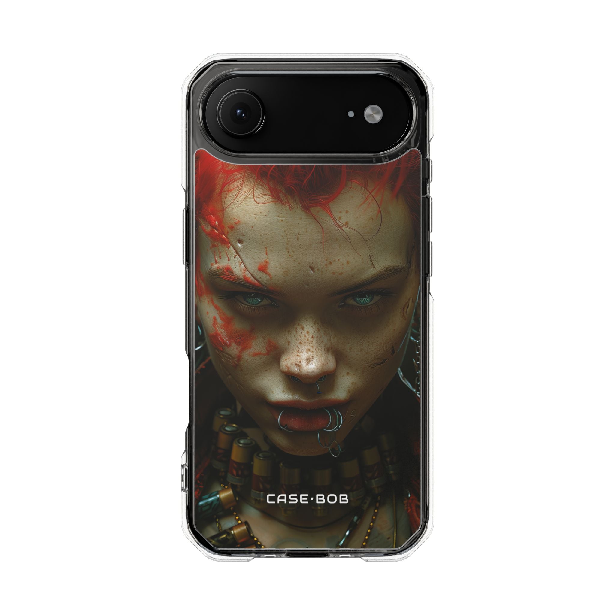 Crimson Spike iPhone 17 Air Case - Impact