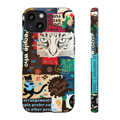 Cat Collage - Protective Phone Case