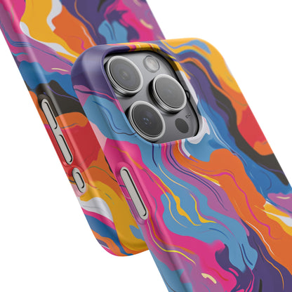 Vortex Colorwave iPhone 15 - Slim Phone Case