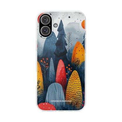 Whimsical Nature - Flexi iPhone 16 Phone Case