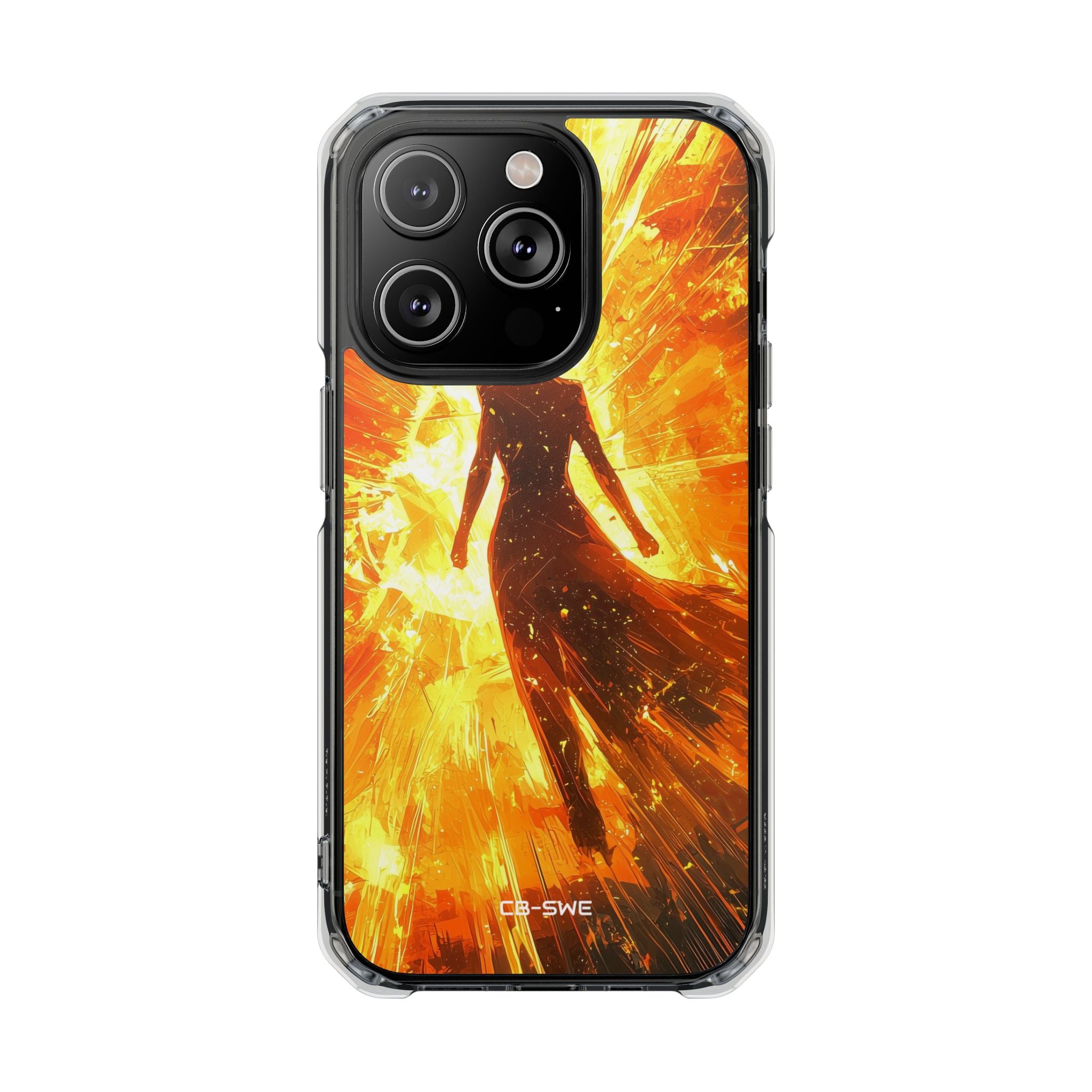 Fiery Energy Erupts iPhone Case - Impact
