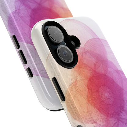 Radiant Circles Expand - iPhone Case