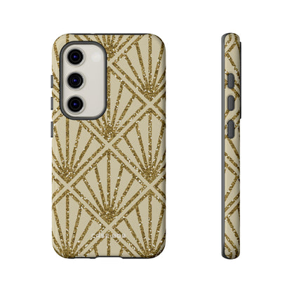 Gold Diamond Radiance Samsung S23 Case - Tough