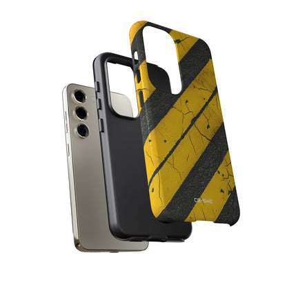 Cracked Hazard Lines - Samsung Case