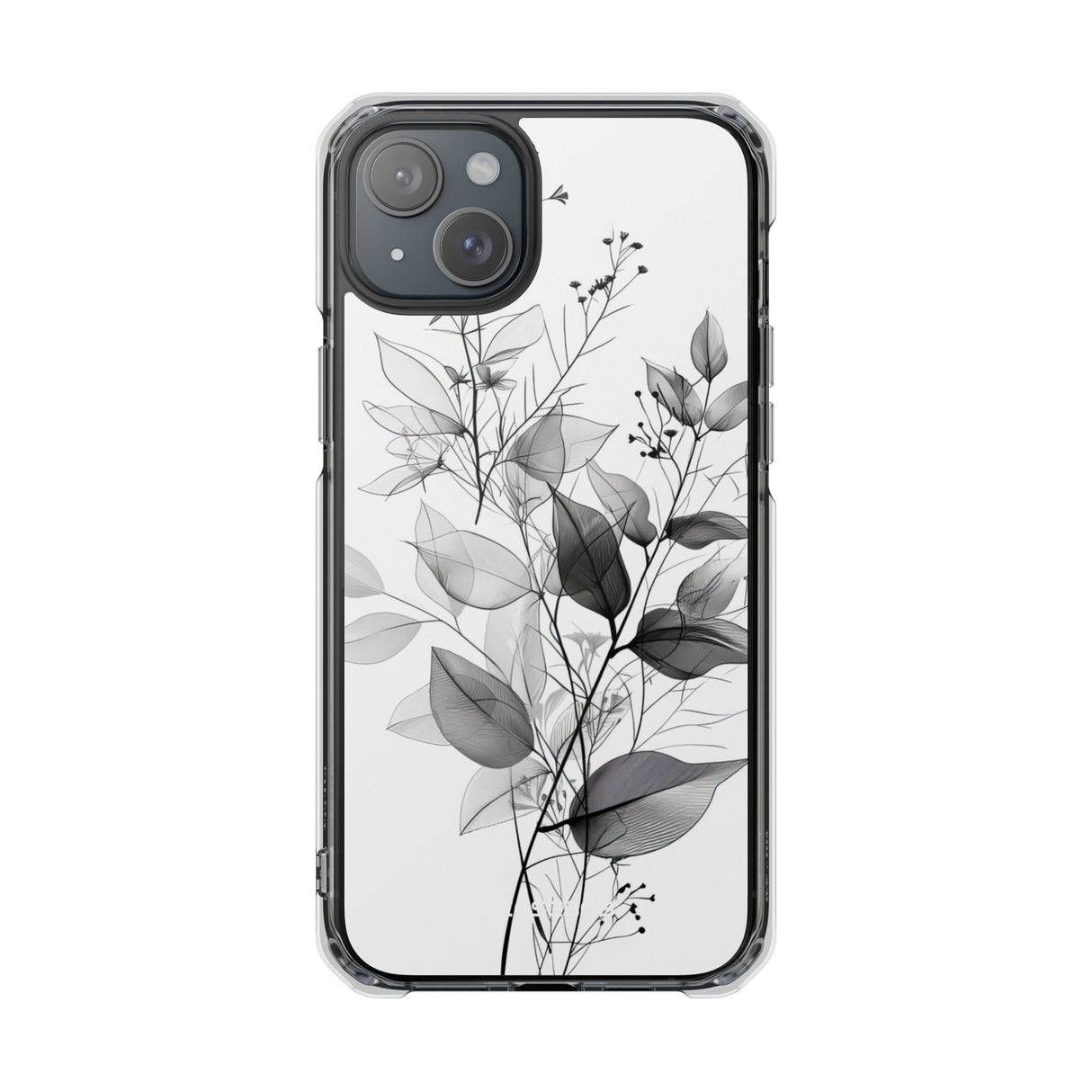 Botanical Serenity – Handyhülle für iPhone (Clear Impact – Magnetisch)