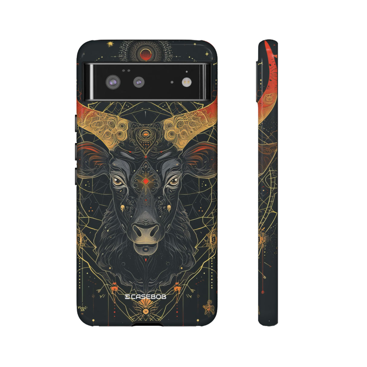 Celestial Taurus Mystique | Protective Phone Case for Google Pixel