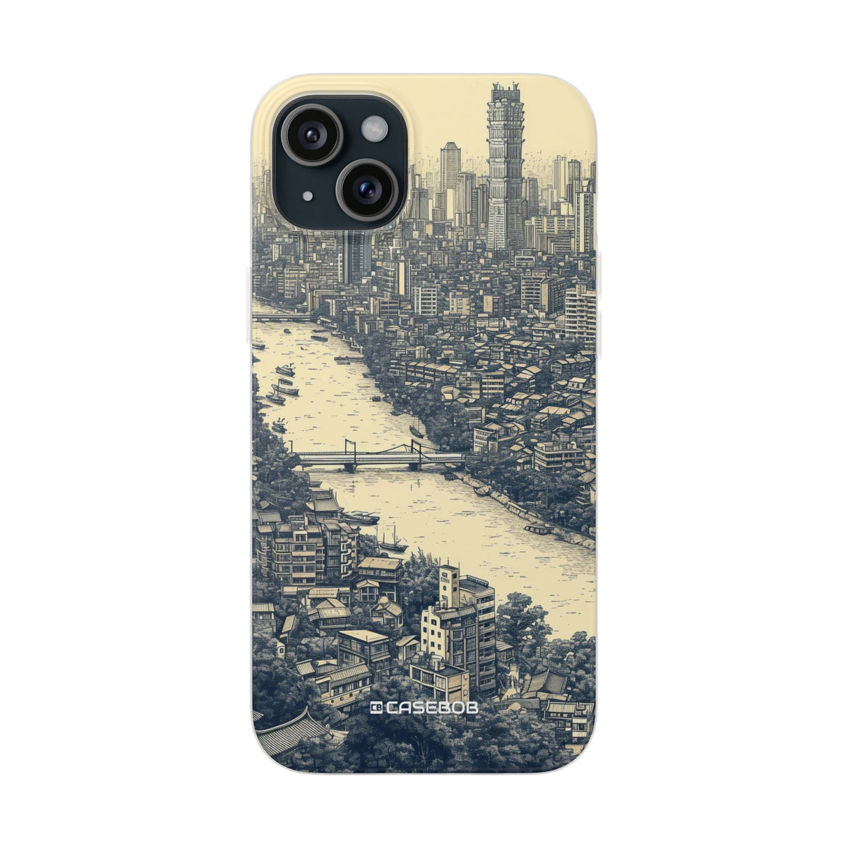 Nostalgic Metropolis | Flexible Phone Case for iPhone