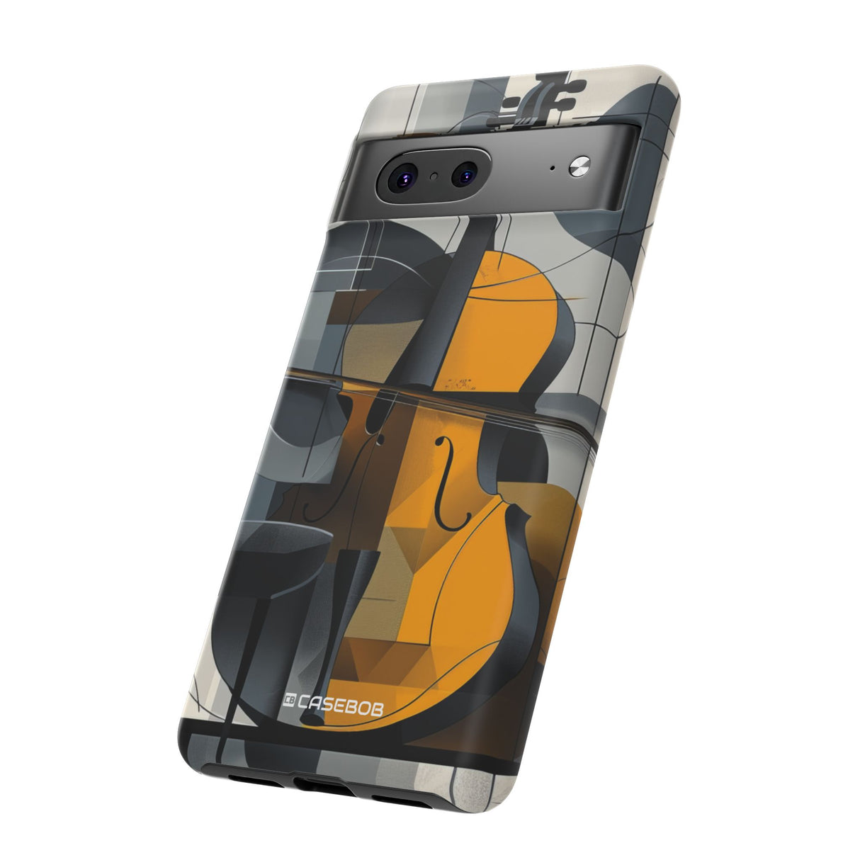 Cello Abstraction | Protective Phone Case for Google Pixel