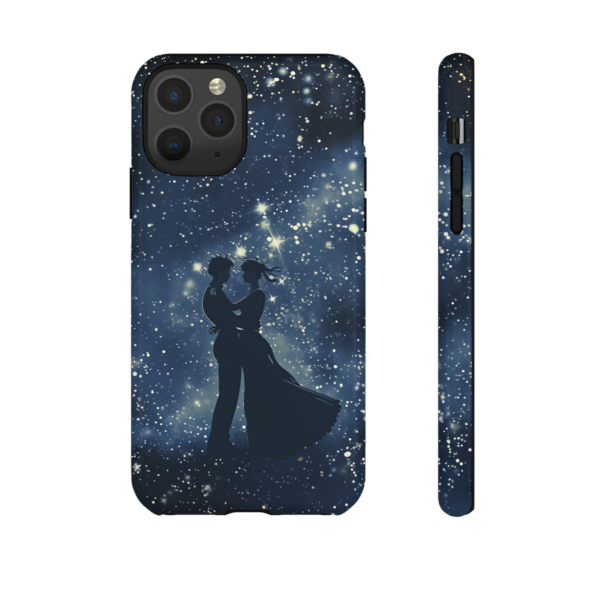 Starry Night Embrace - Protective Phone Case