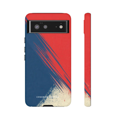 Vintage Brushstroke Harmony Google Pixel 6 - Tough Phone Case