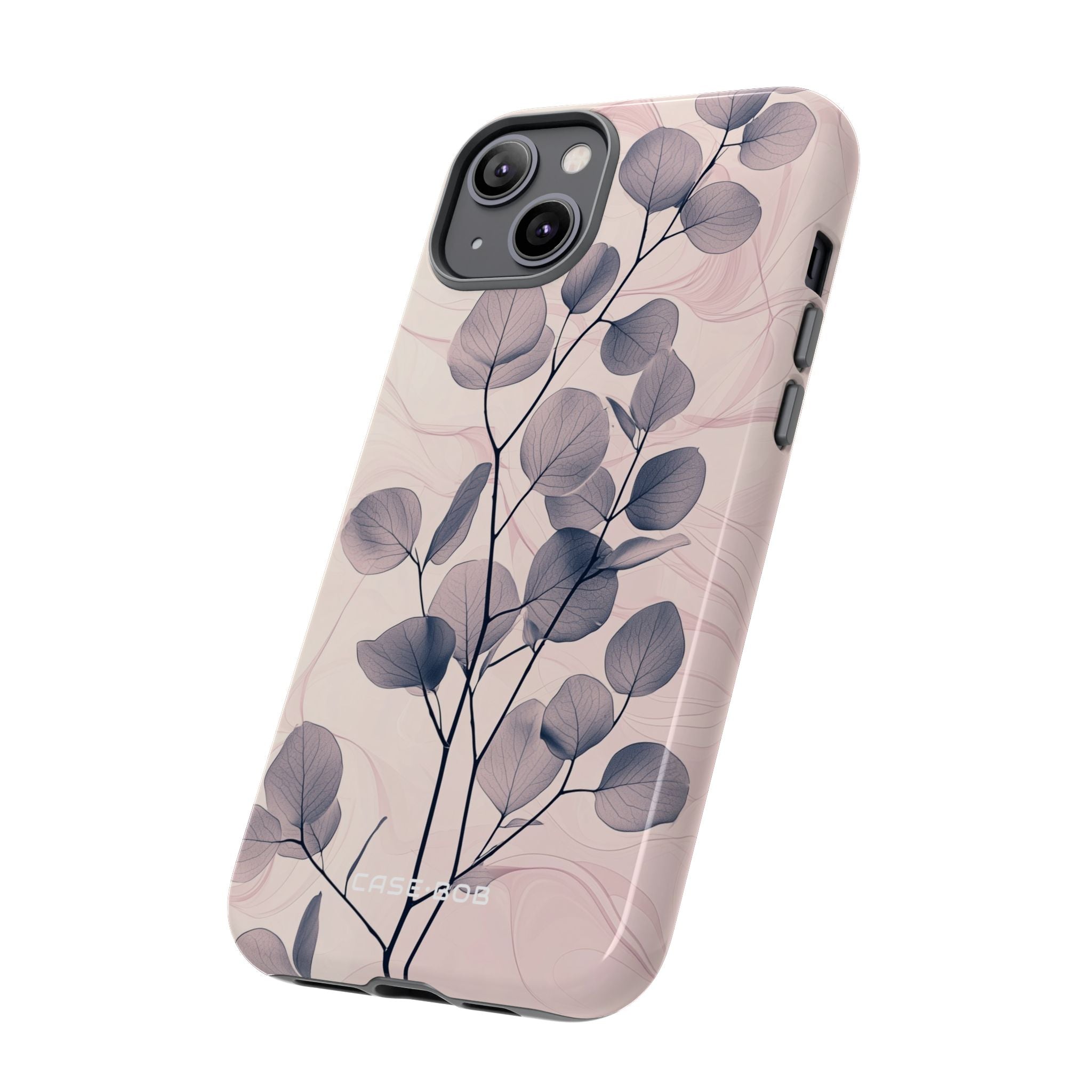 Veined Leaf Whisper iPhone 14 Plus Case - Tough