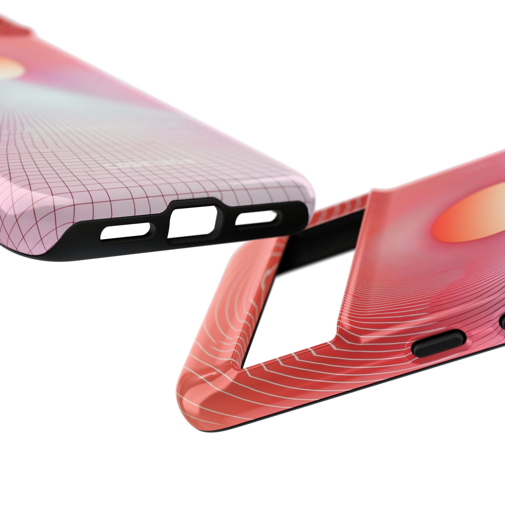 Orange Portal Google Pixel 8 Pro Case - Tough