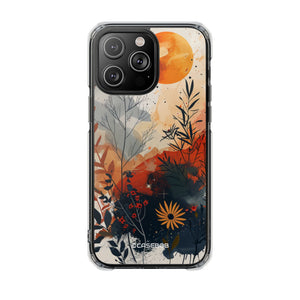 Celestial Botanica – Handyhülle für iPhone (Clear Impact – Magnetisch)