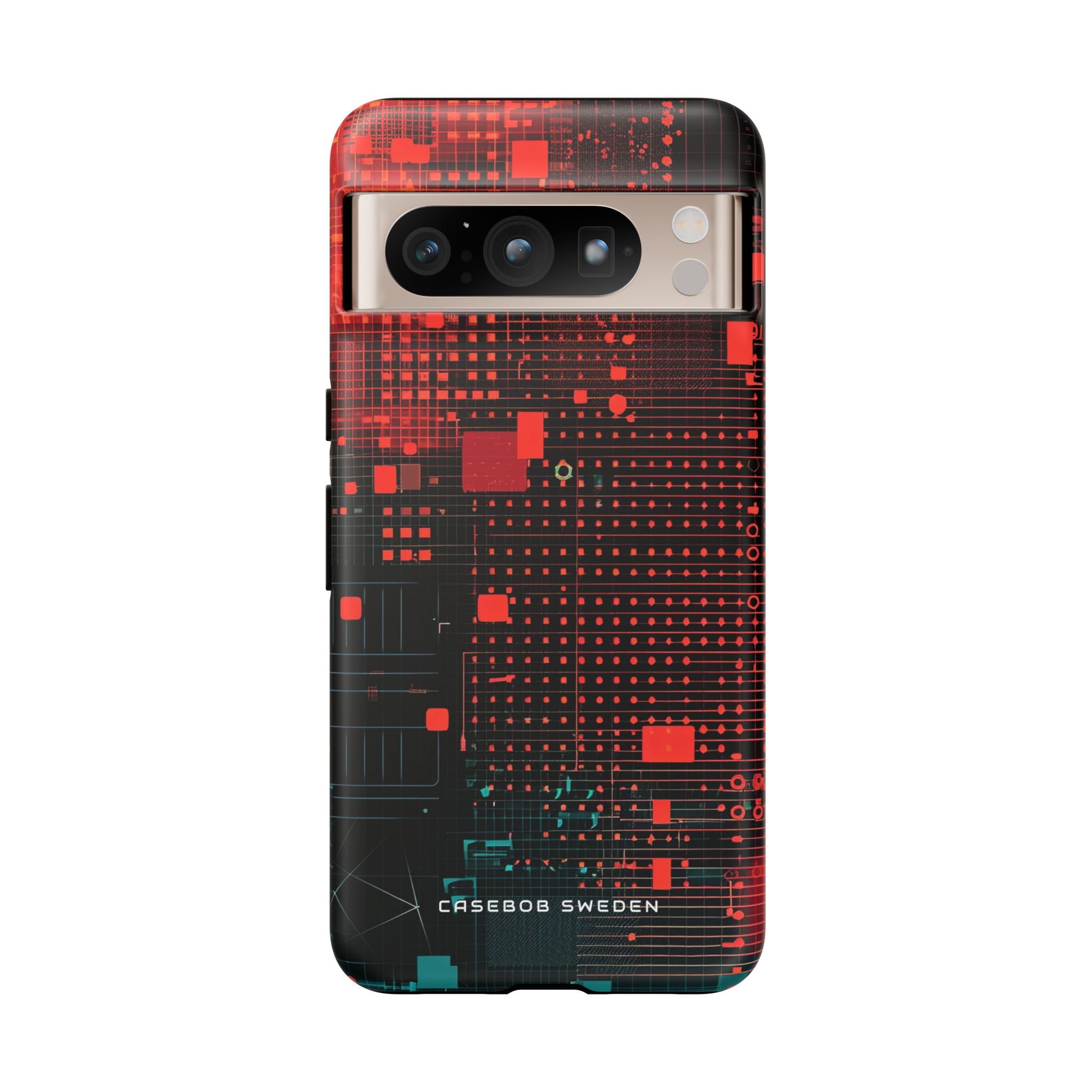 Gradient CyberFlux Google Pixel 8 - Tough Phone Case