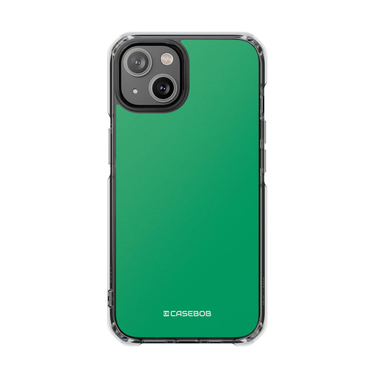 Jade Green | Phone Case for iPhone (Clear Impact Case - Magnetic)