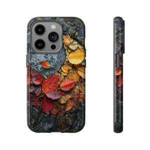 Autumn Peace Leaf Sign - Protective Phone Case