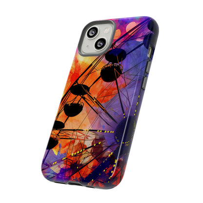 Romantic Ferris Wheel Delight - Protective Phone Case