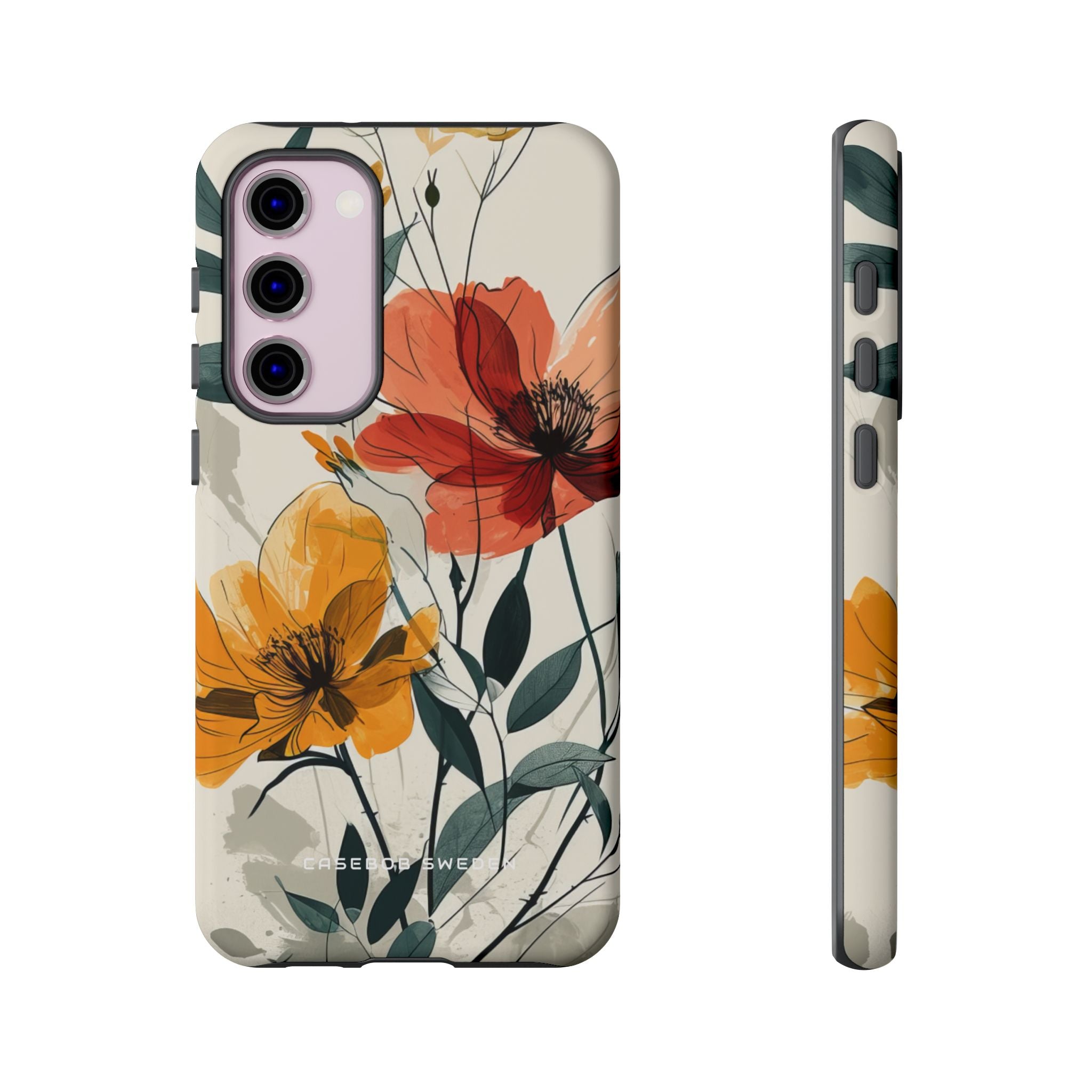 Elegant Floral Harmony Samsung S23 - Tough Phone Case