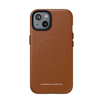 Saddle Brown iPhone 14 | Tough+ Phone Case