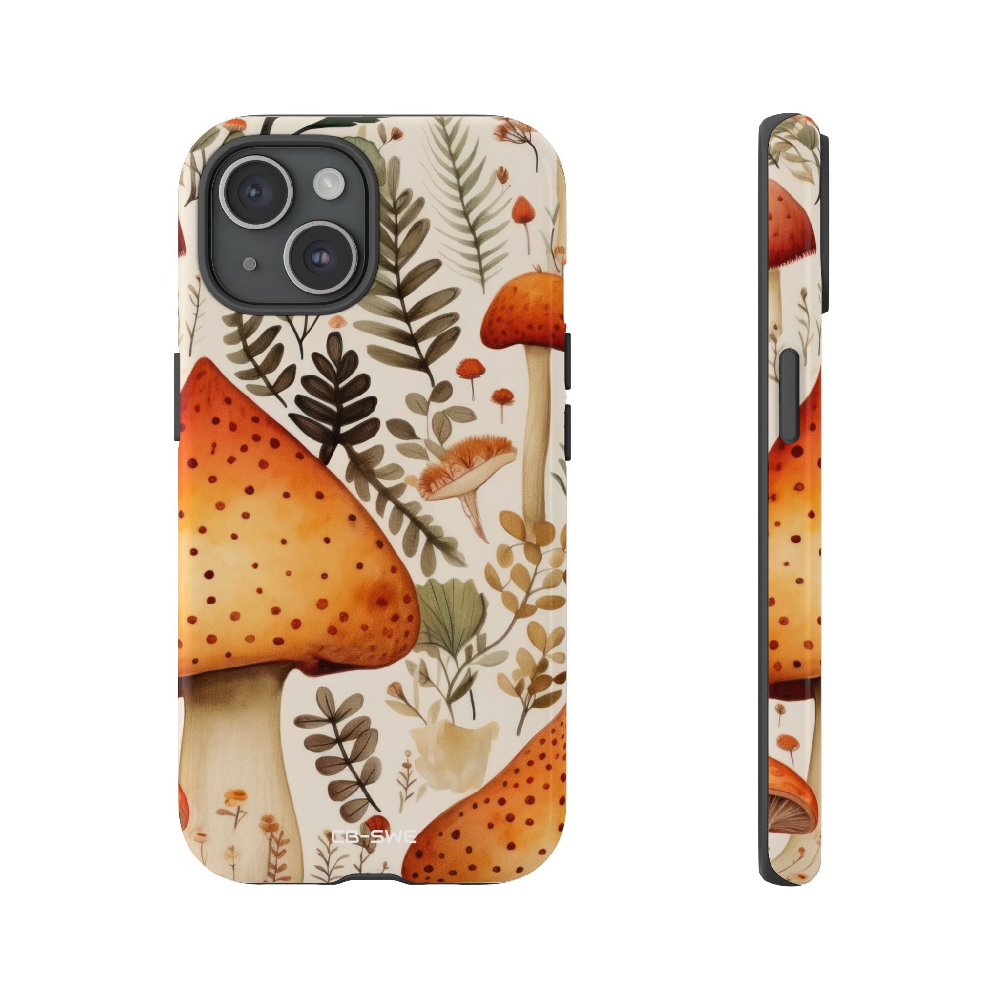 Mushrooms Sprout Cheerfully - iPhone Case