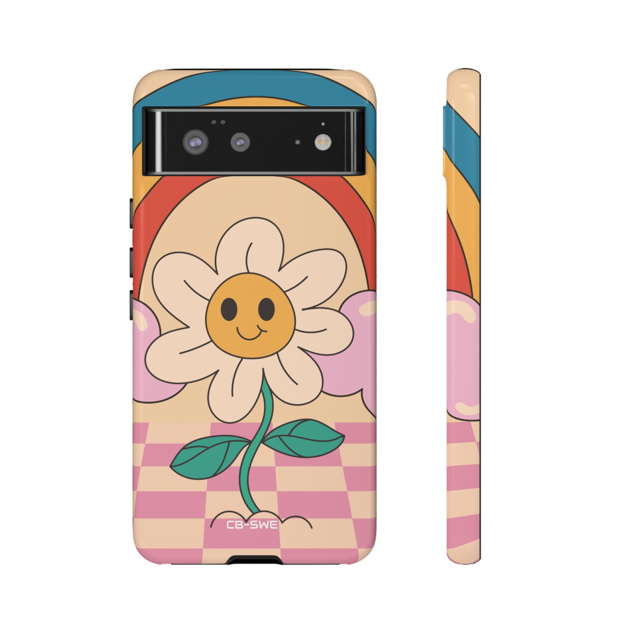 Joyful Retro Bloom - Google Pixel Case