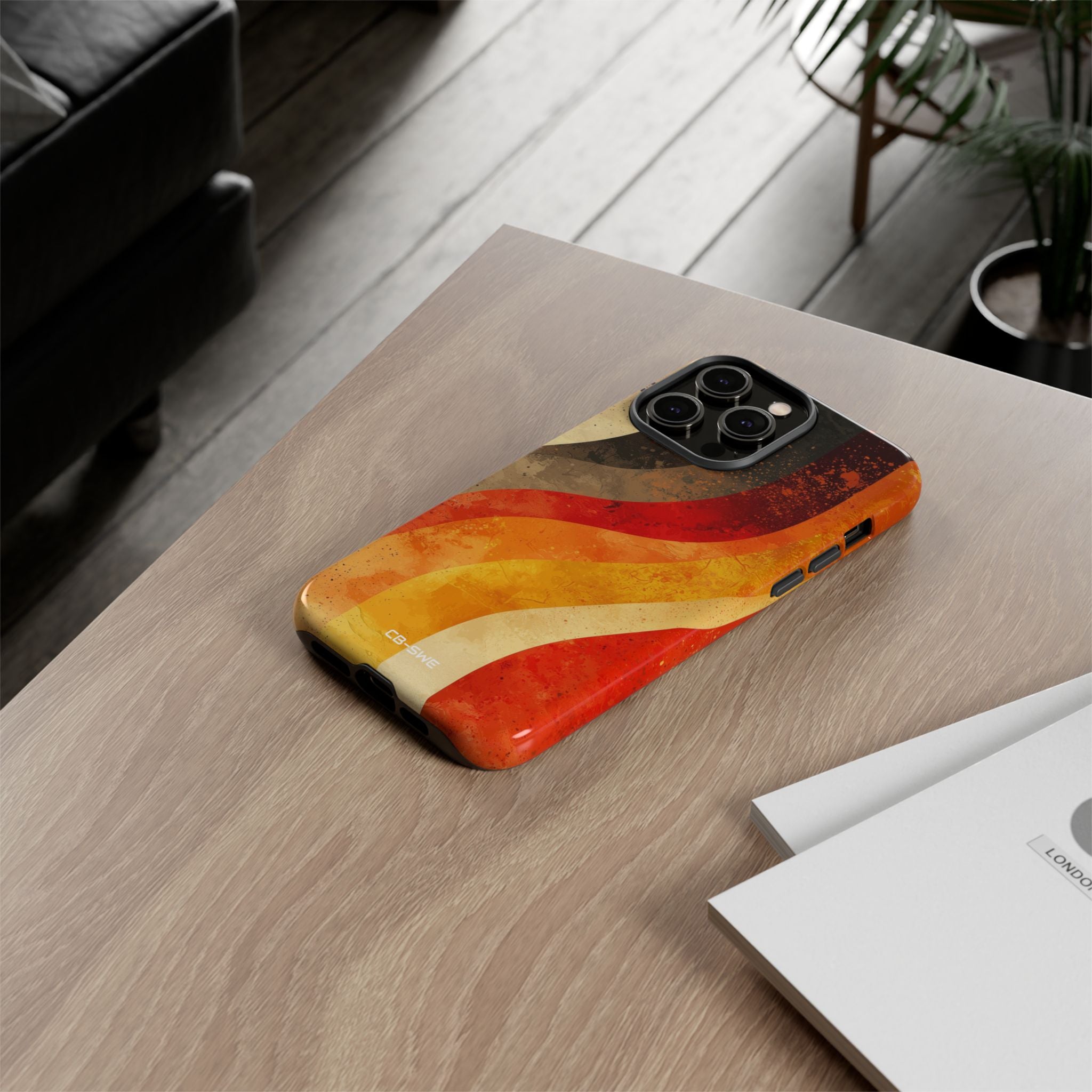 Warm Waves Dance - iPhone Case