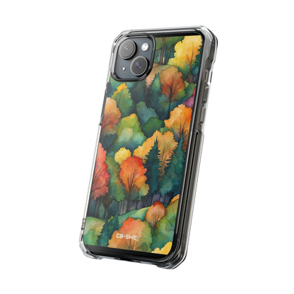 Autumn Leaves Dance iPhone Case - Impact