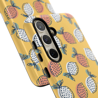 Lemons Dance Playfully - Samsung Case