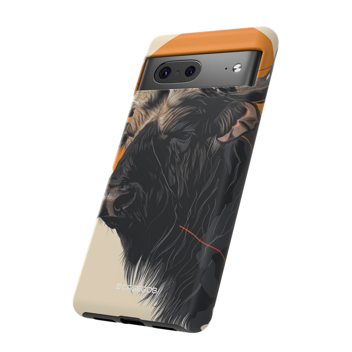 Majestic Buffalo Sun | Protective Phone Case for Google Pixel