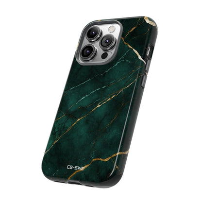 Emerald Veins Flow - iPhone Case