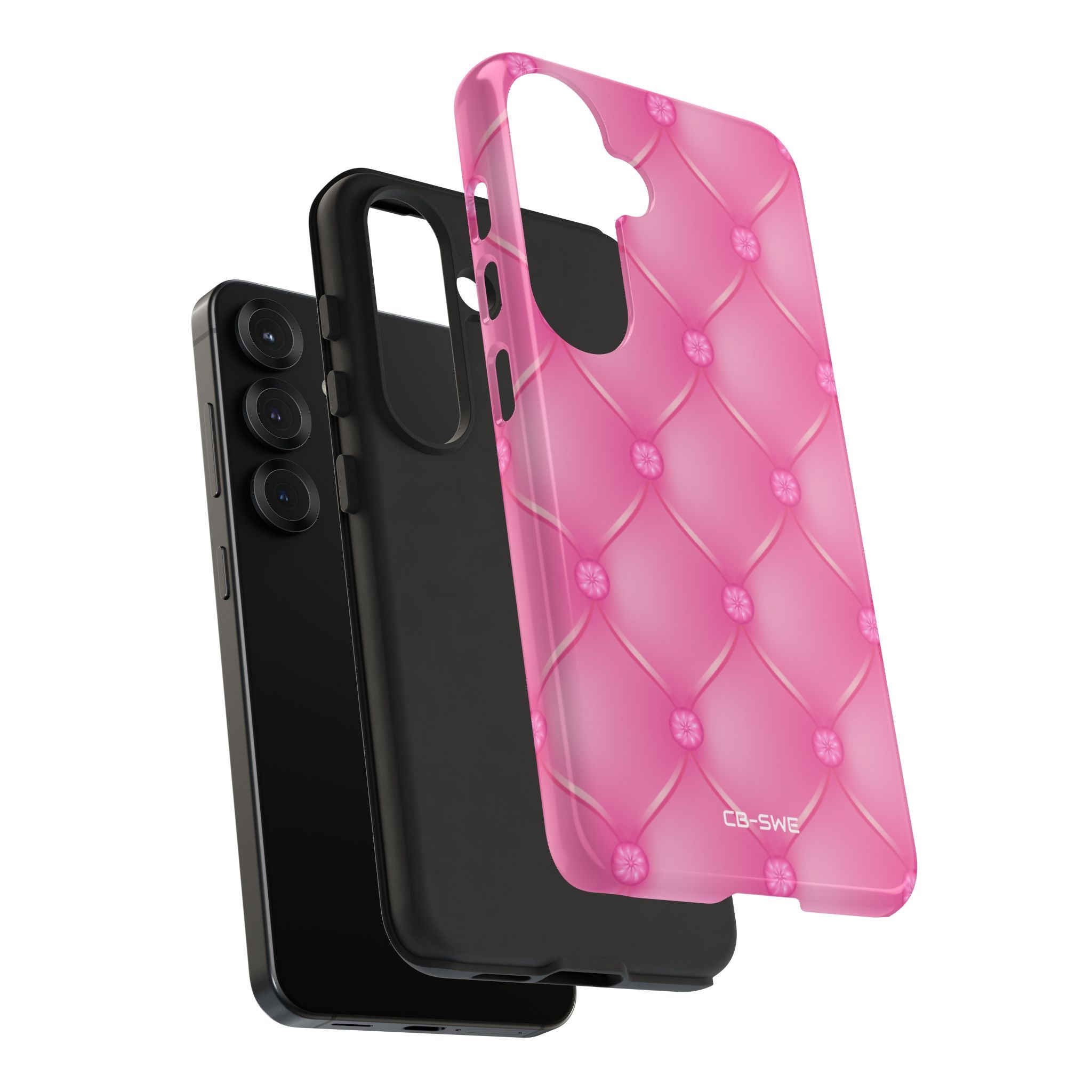 Quilted Pink Elegance - Samsung Case