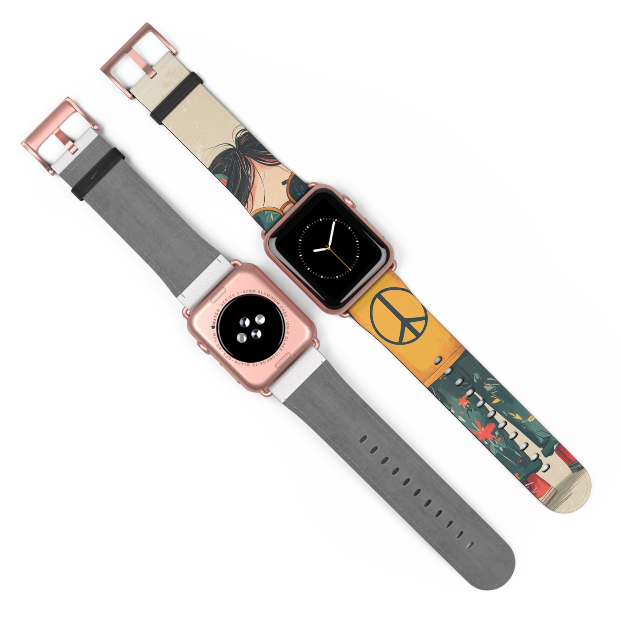 Peace Pigtails - Watch Band