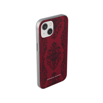 Gothic Crimson Elegance iPhone 14 - Flexi Phone Case