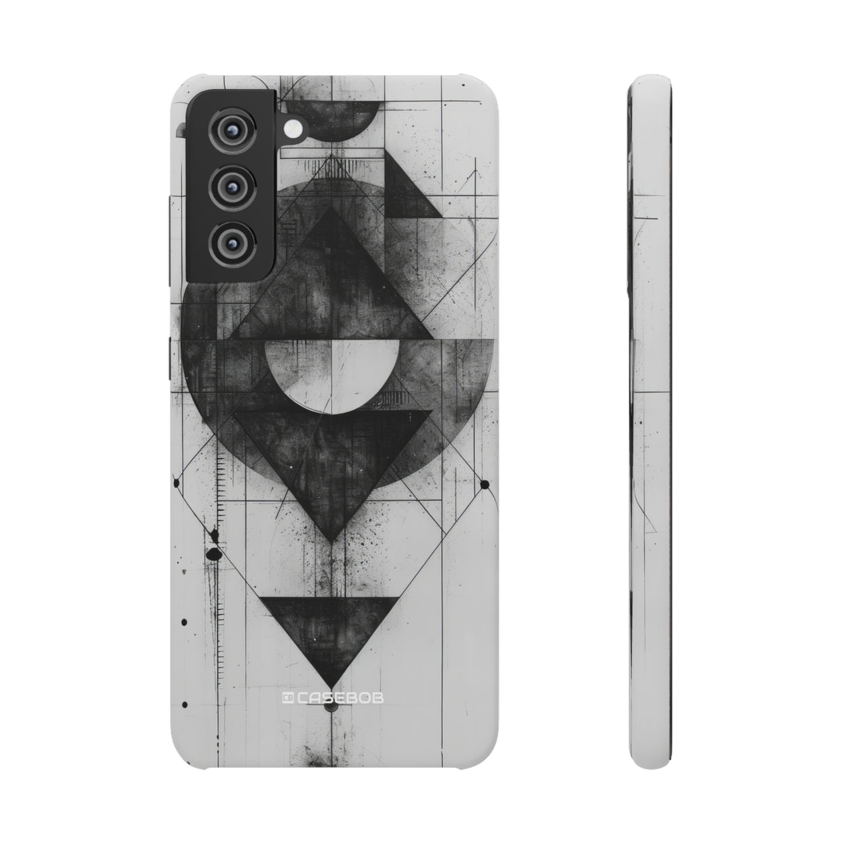 Monochrome Geometry | Slim Phone Case for Samsung