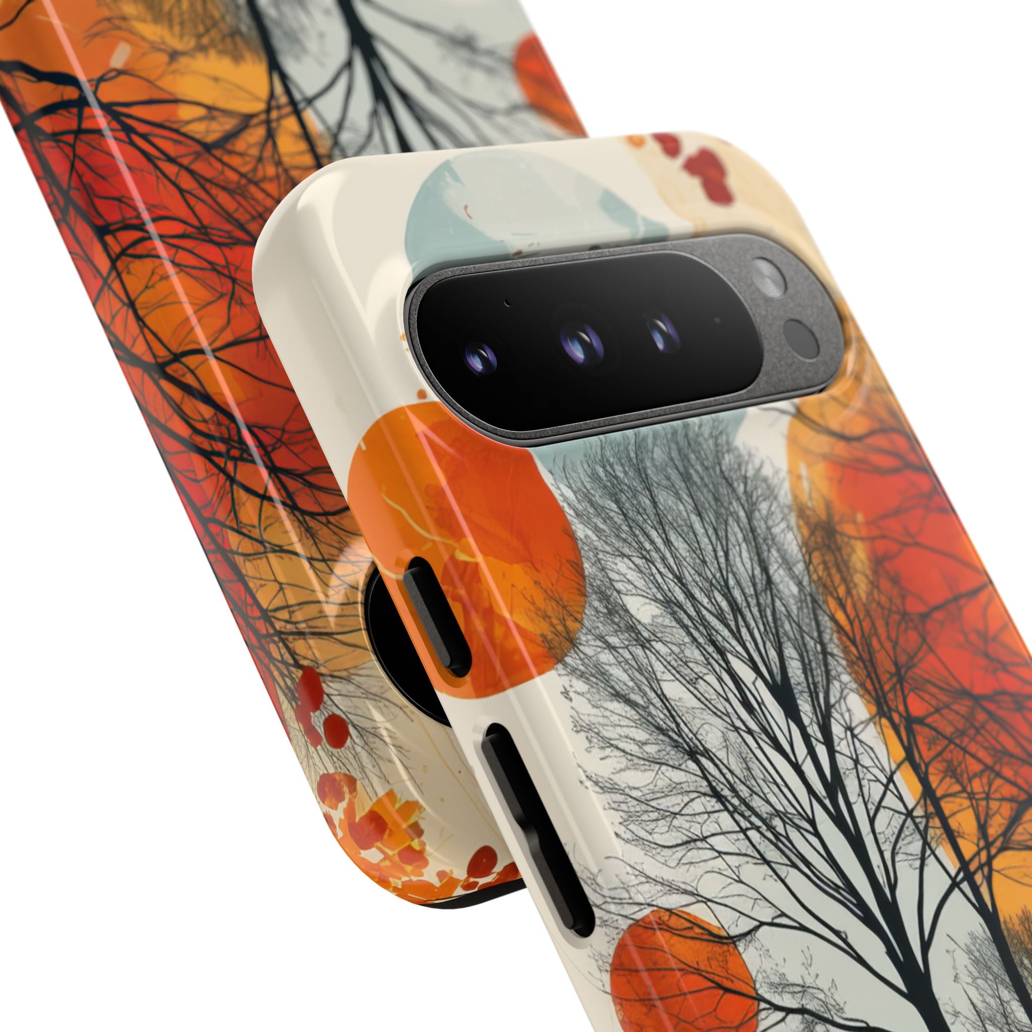 Herbstbäume leuchten Google Pixel 9 – Robust